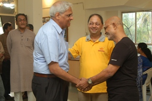 Prof. Sharad Deshpande, Milind Sathe and Prabhakar Kolte